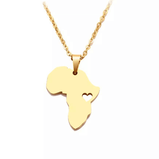 The Mini Iheart Africa Necklace